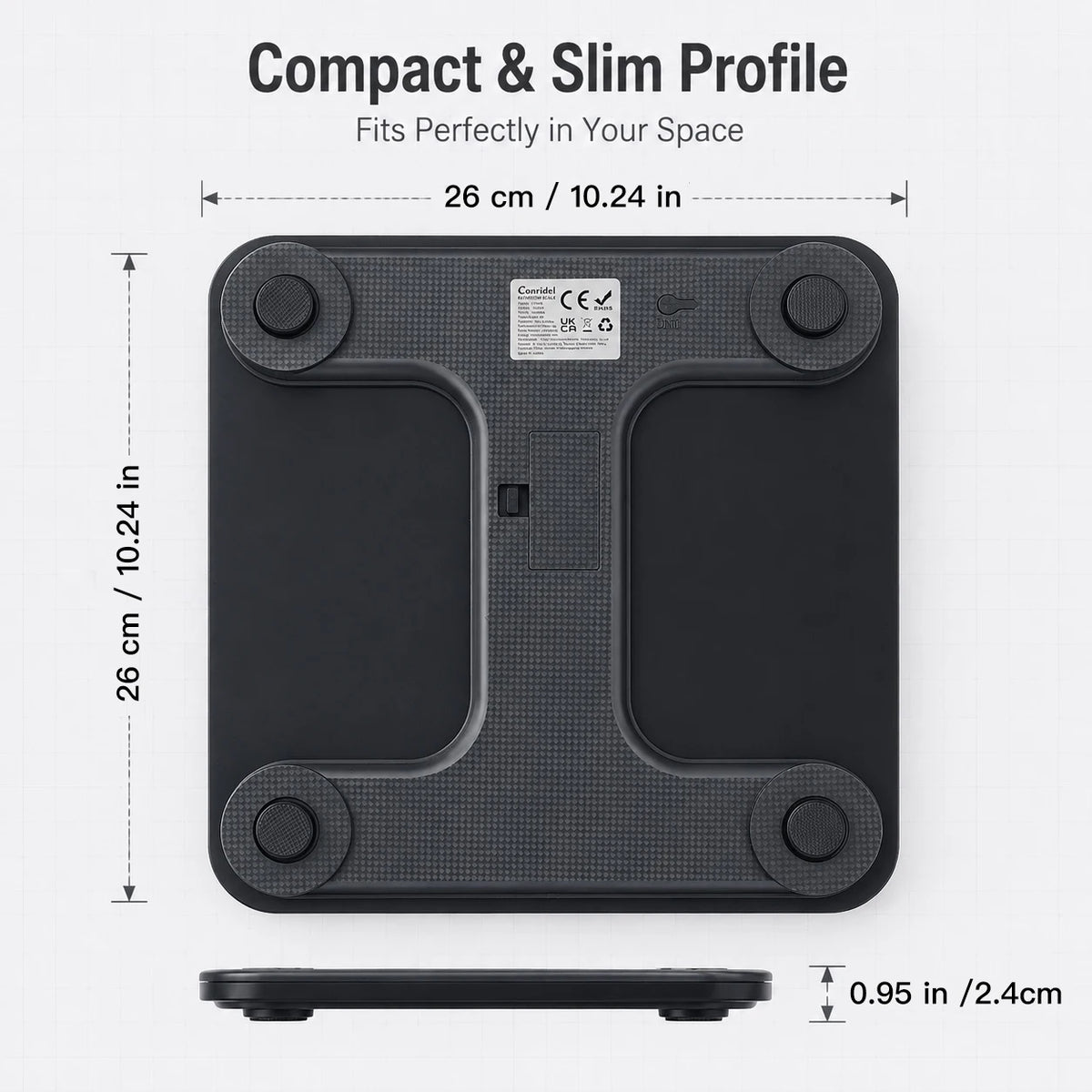 180kg Digital Bathroom Scale