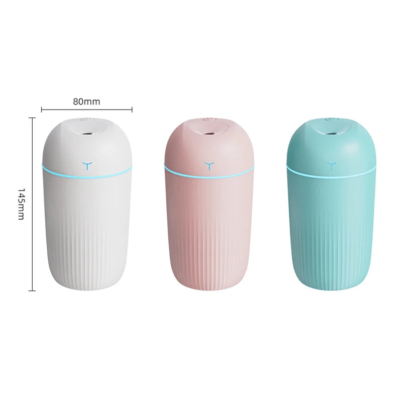 Humidificador ultrassónico USB compacto