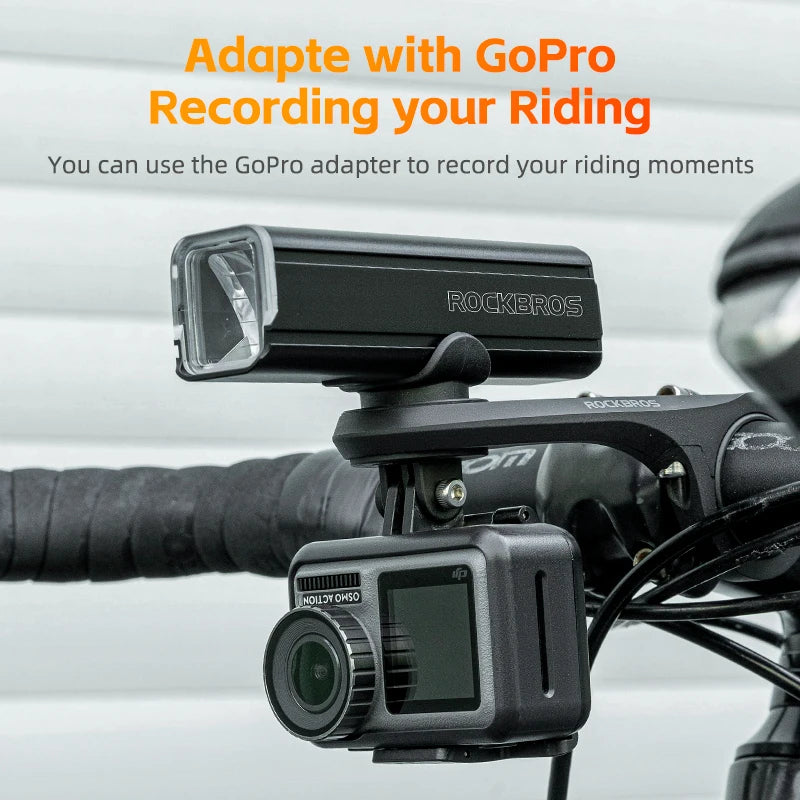 Bike Computer Mount for Garmin Wahoo Bryton Light Camera Bracket