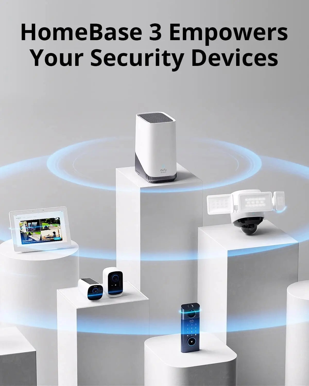 eufy HomeBase S380 Security Hub con memoria espandibile da 16TB