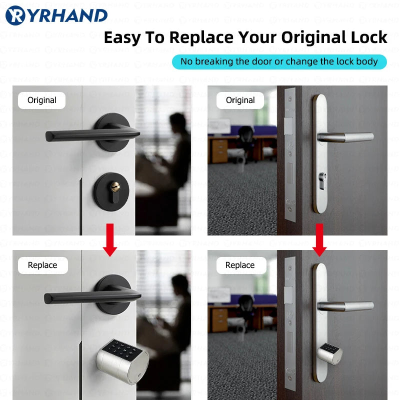 LVD11 Smart Euro-Cylinder Door Lock