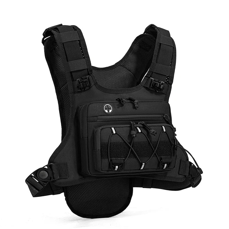 Adjustable Chest Pack with Rear Bladder Compartment