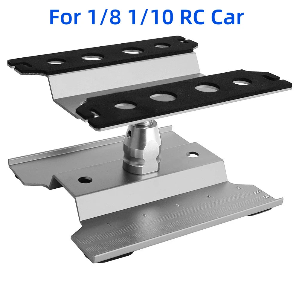 Rotating Aluminium RC Car Repair Stand, Mini & Large Options