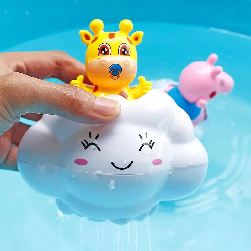 Water Spraying Cloud Bath Toy for Kids