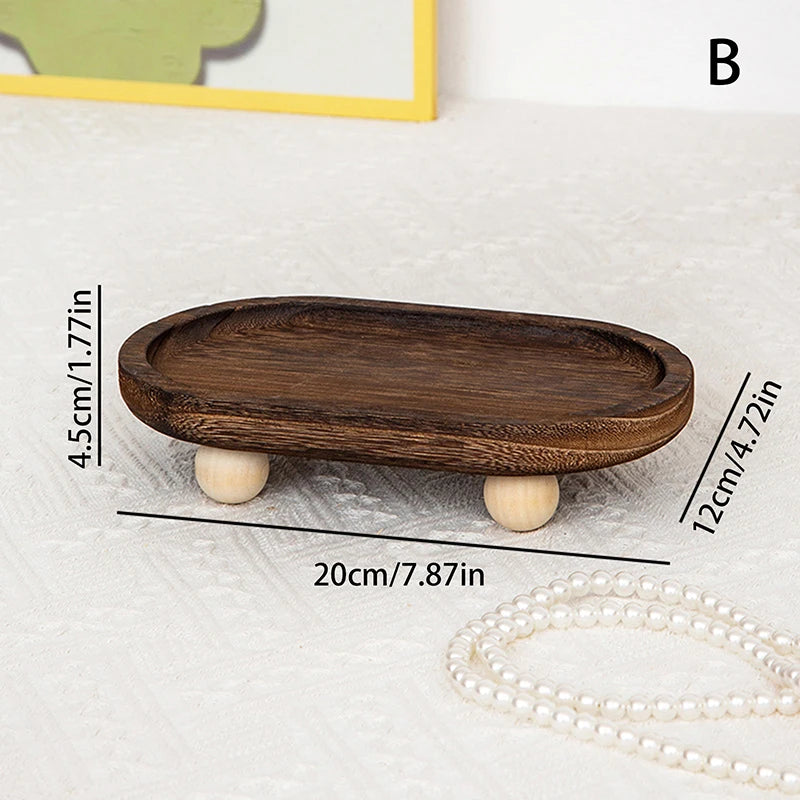 Bandeja decorativa elevada para encimeras