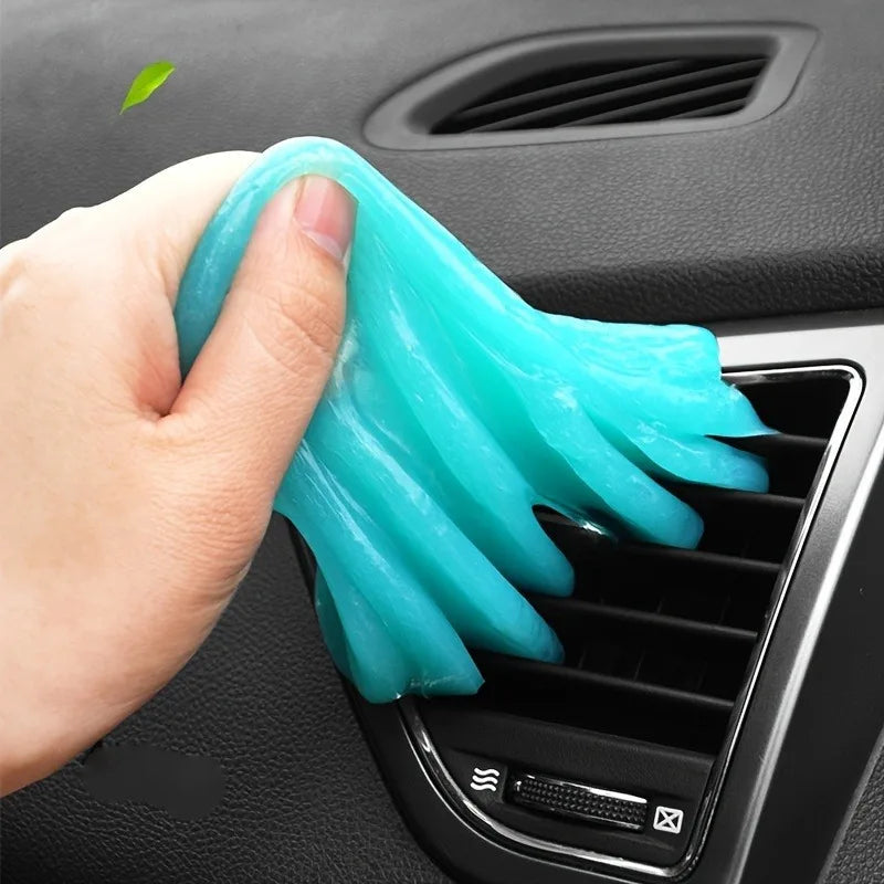 Blue Dust-Cleaning Gel for Vents and Keyboard Gaps