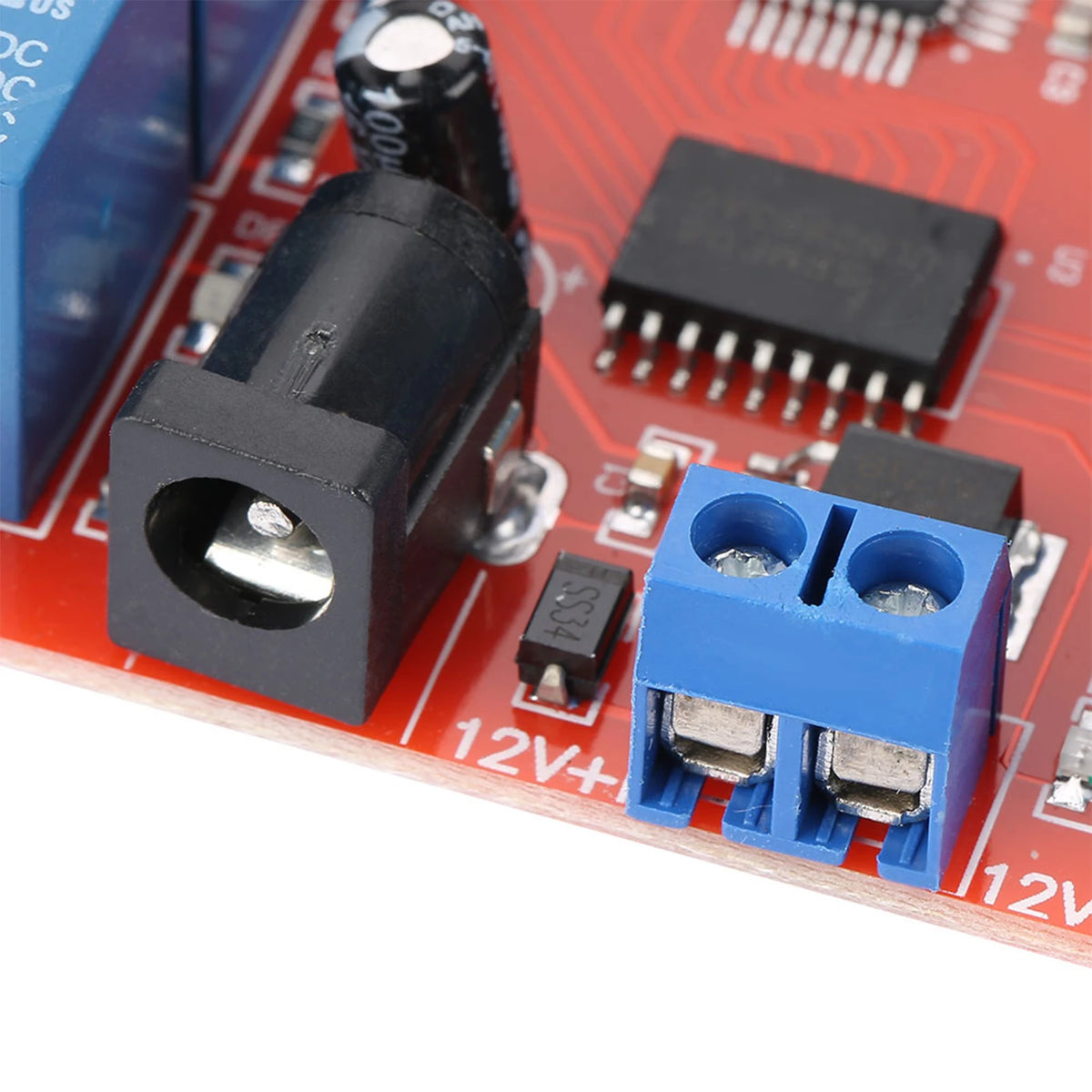 12V Eight-Channel USB Relay Controller Board, NC/COM/NO