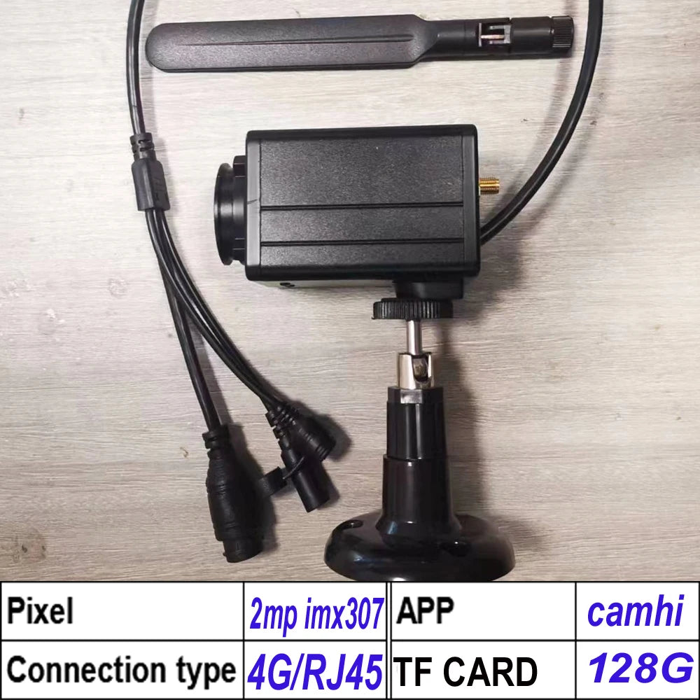 2MP IMX307 Starlight Teljes Színes Éjjellátó Vezeték nélküli IP Kamera