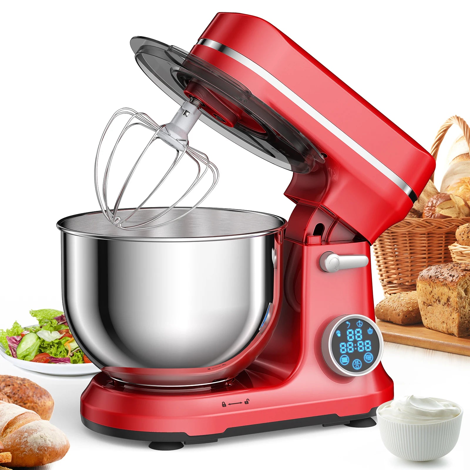 1200W 11-Speed Stand Mixer with 5L Bowl