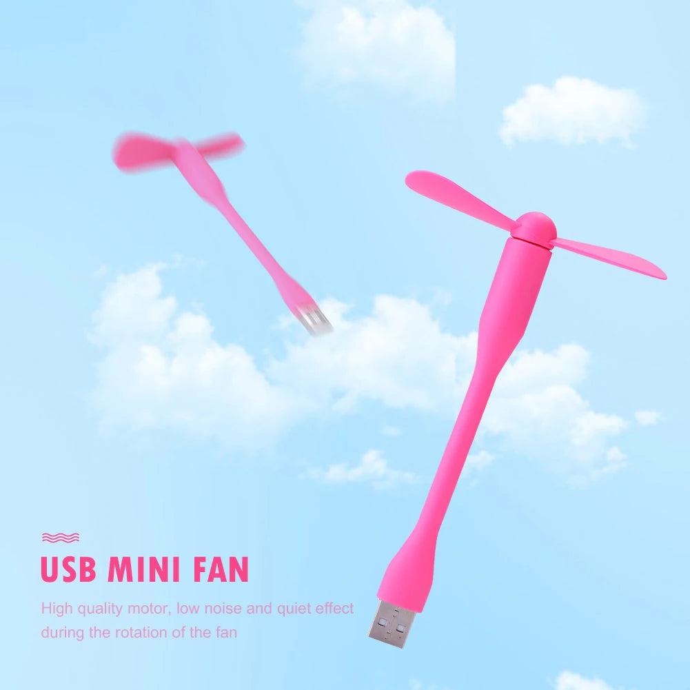 Gibljivi mini ventilator USB