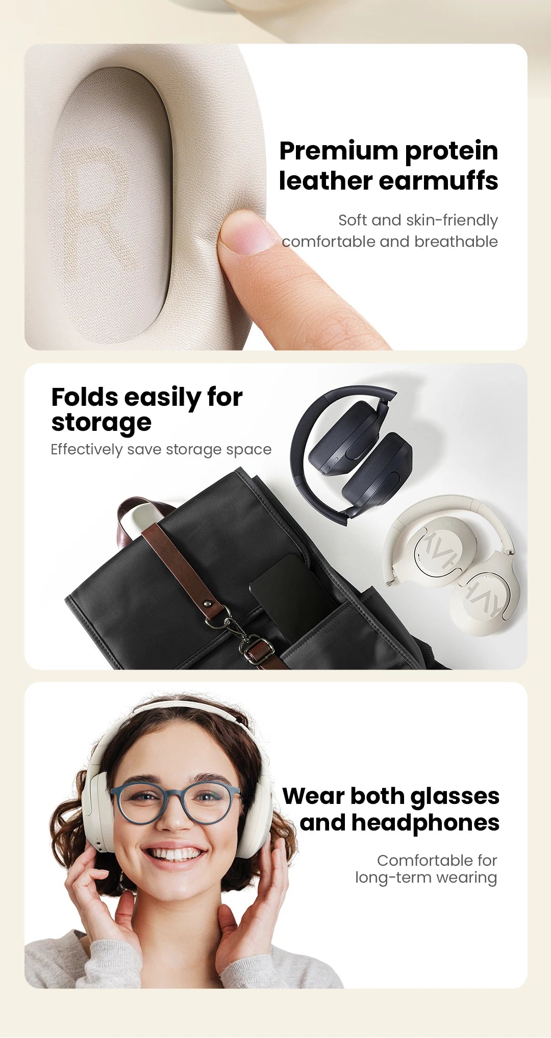 Haylou S30 Wireless Bluetooth ANC Headphones