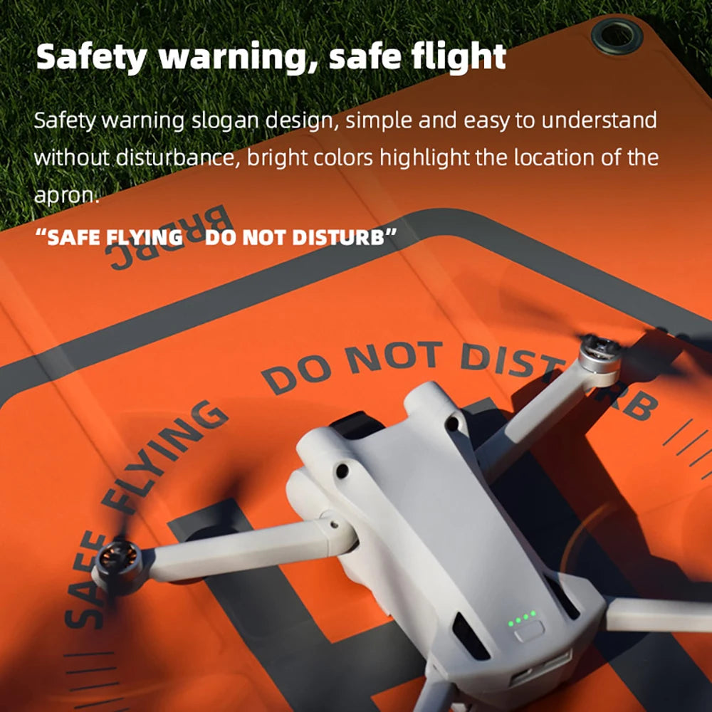 Platformă pliabilă de aterizare pentru dronă, cu două fețe - 50 sau 65 cm