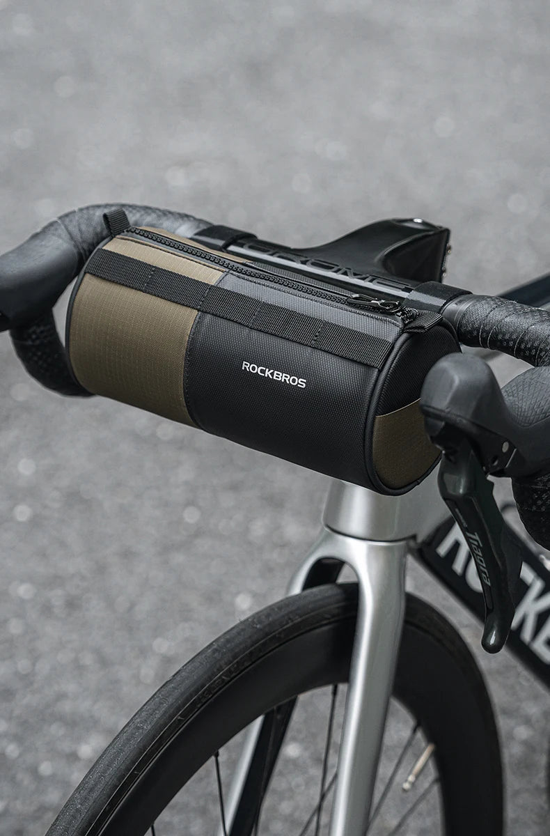 Reflective Bicycle Handlebar Bag, 1.7L Rainproof Front Bag