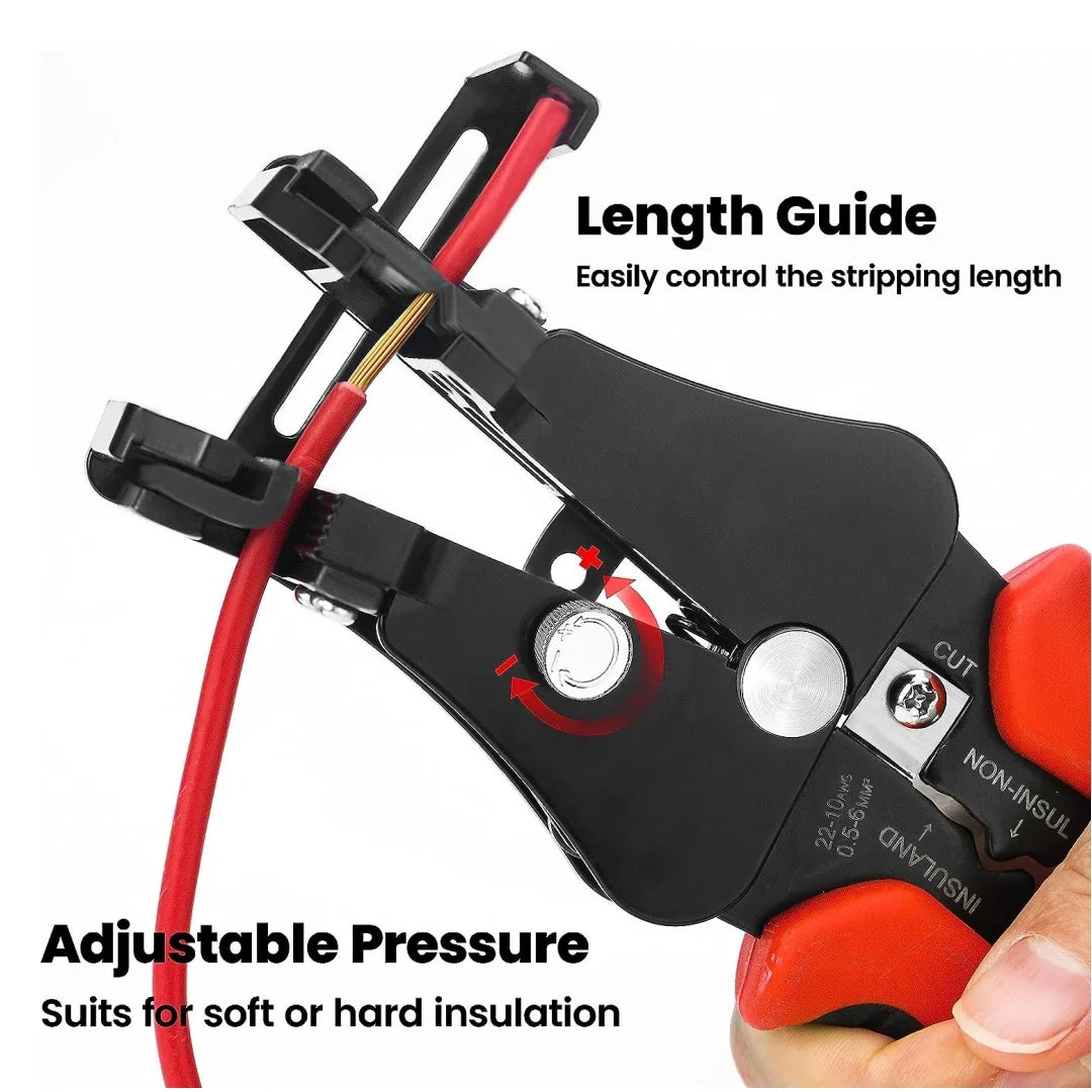 Automatic Wire Stripper and Crimper
