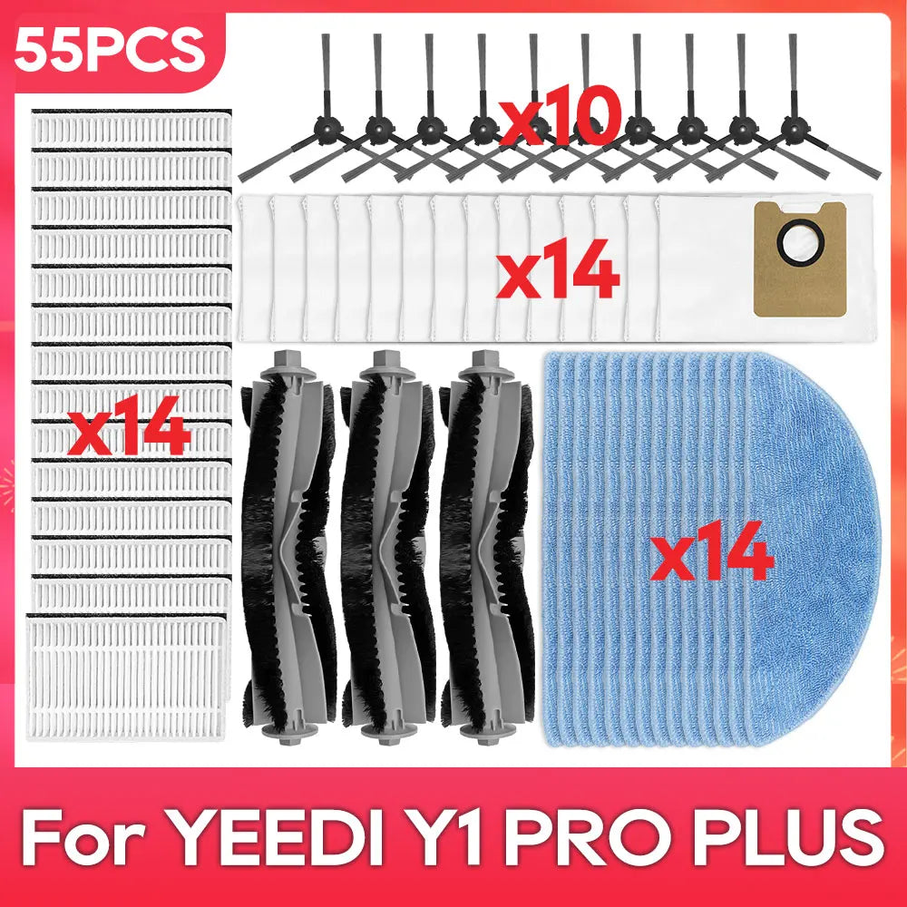 Ersatz-Zubehörsets für den YEEDI Y1 Pro Plus Staubsauger