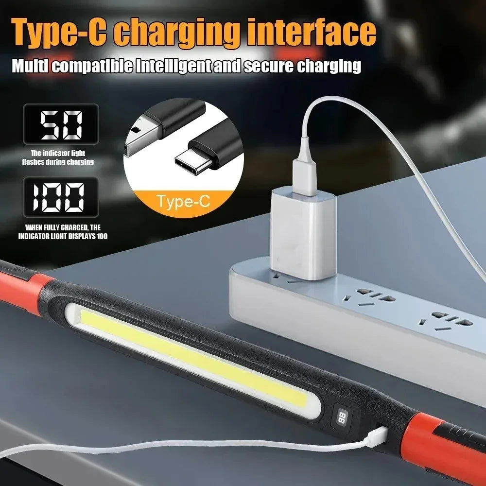 Rechargeable Magnetic Work Light with Hook