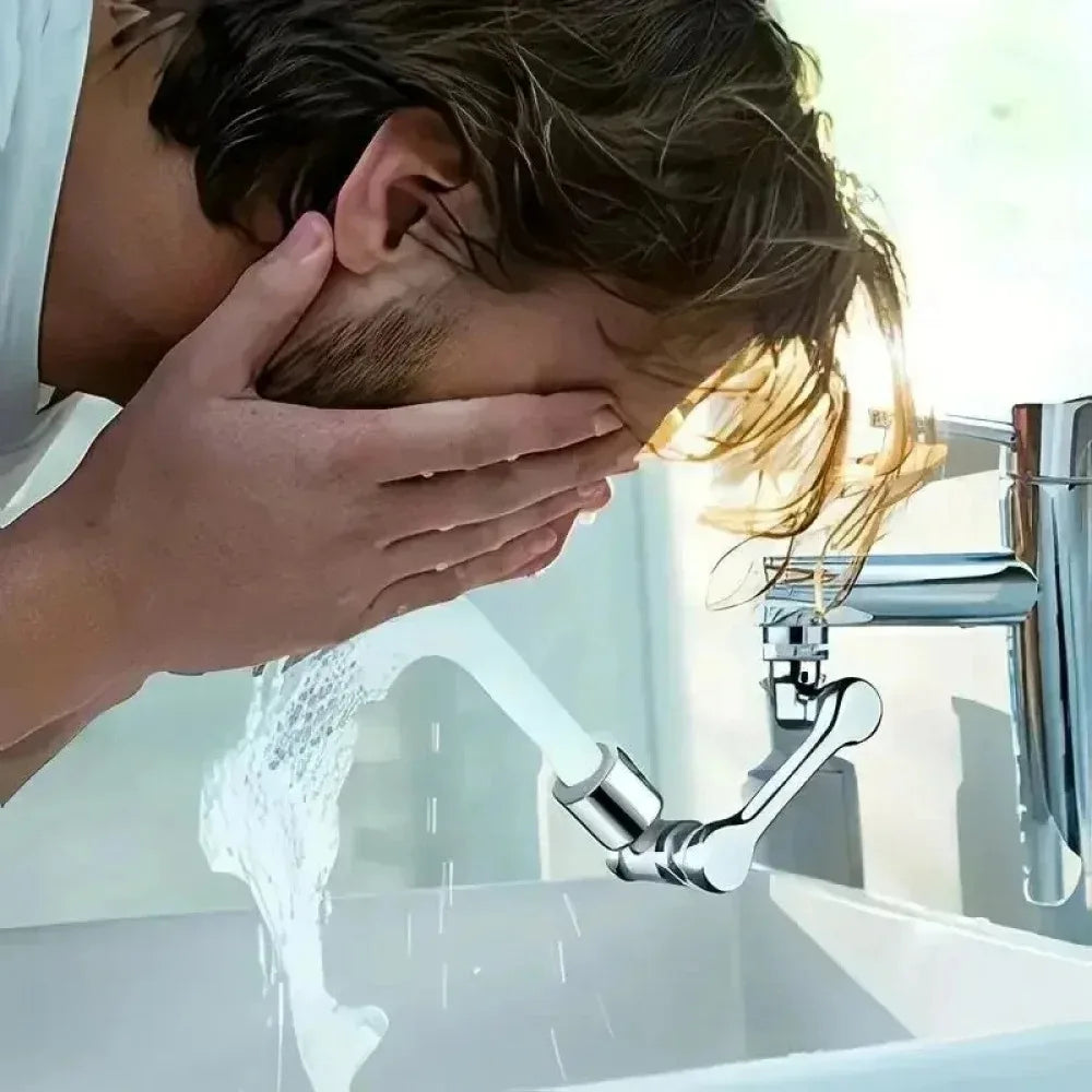 2pcs Faucet Extender, ABS Robotic Arm,Single Mode,1080° Rotating 