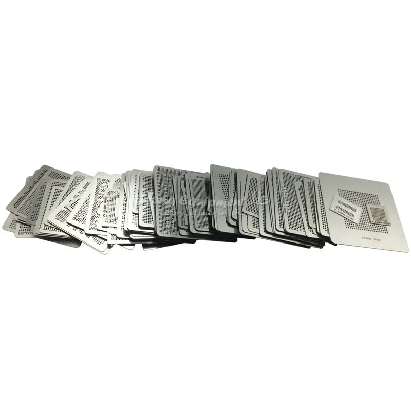 Juego de plantillas de reballing BGA universal de 27 piezas