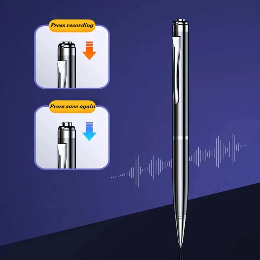 Digital Voice Recorder Pen Professional Audio Recording WAV Rechargeable Sound Dictaphone Long Time Record Device Mp3 Player Spy-shop.com