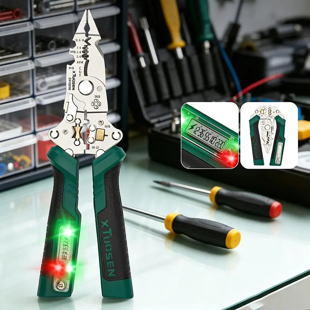 Folding Wire Stripper and Cutter Pliers - Options