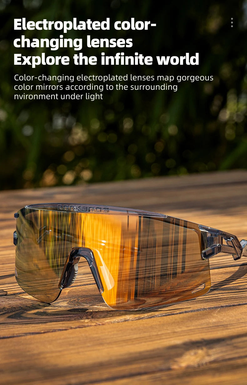 Photochromic Cycling Glasses with Anti-Fog Protection