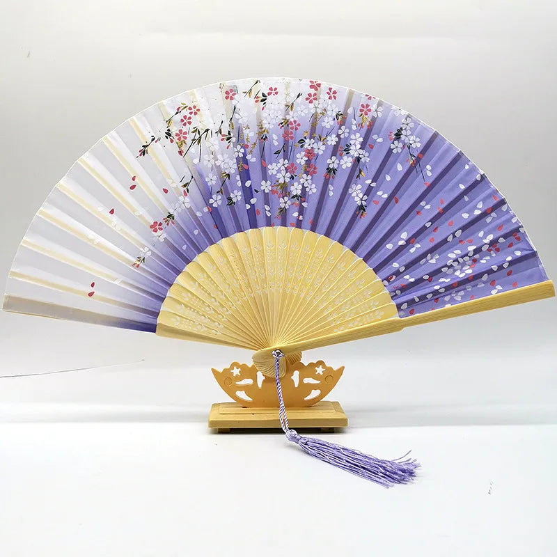 Folding Bamboo Hand Fan in Chinese Style