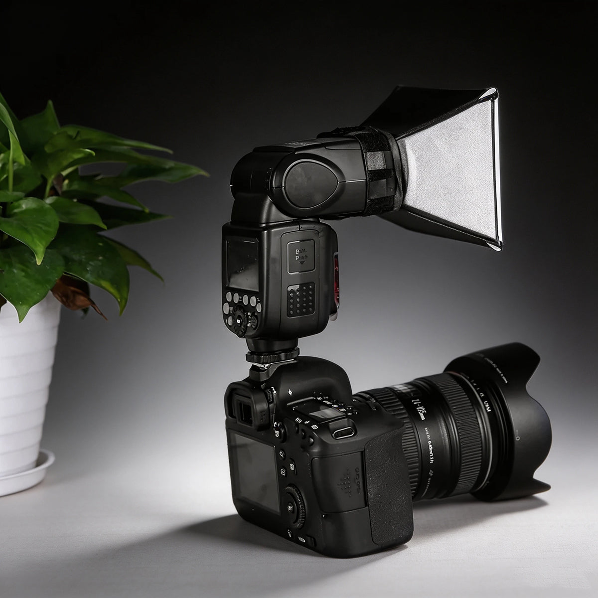 Foldable Camera Flash Diffuser Softbox, 125 x 100 mm
