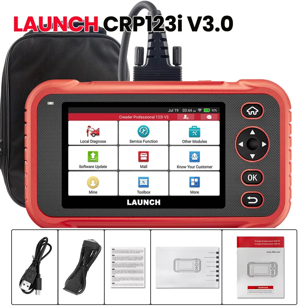 LAUNCH CRP123I V3.0 OBD2 Scanner with 4 System Diagnostics