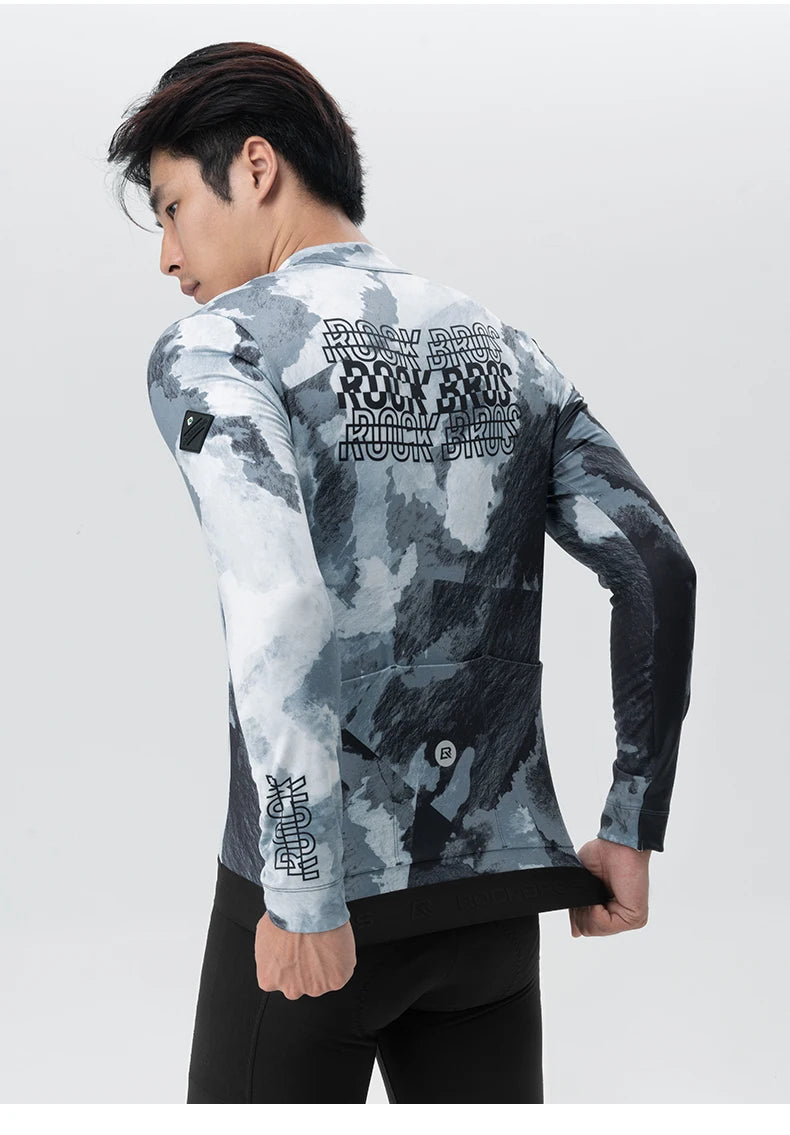 Long Sleeve Thermal Cycling Jersey for Cold Weather