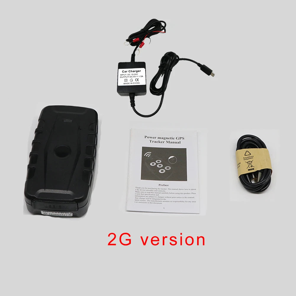 Car Tracker TKSTAR GPS Tracker Car 2G 20000mAh TK918 GPS Locator Waterproof IP67 GPS Tracker Auto Magnet Free APP PK TK905 