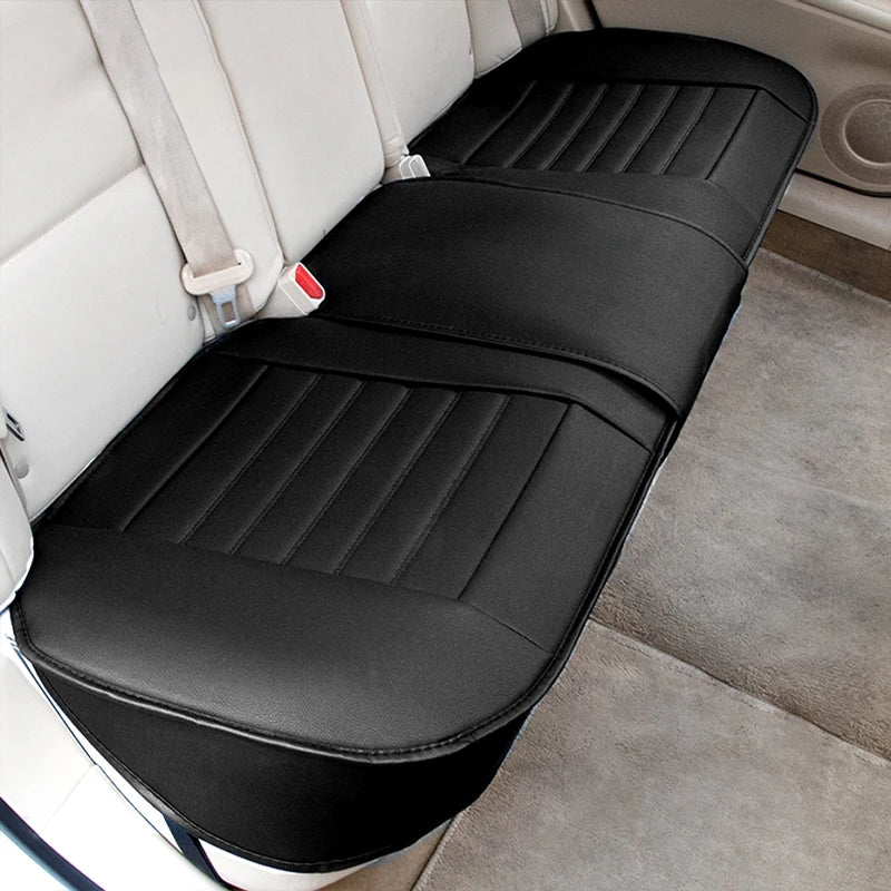 SEAMETAL Premium Car Seat Cover PU Leather Wrapped Vehicle Seat Protector Cushion Anti Slip Universal for Sedan Suv Truck Pickup