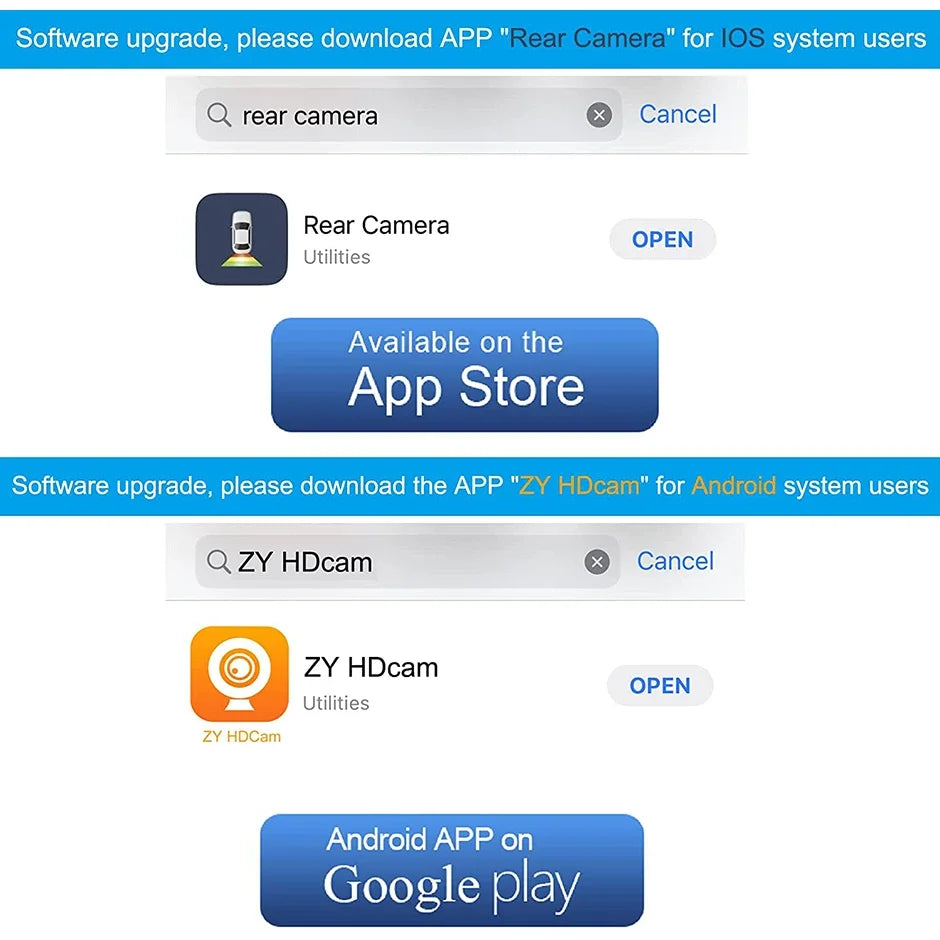 Solar Powered WiFi Magnetic Wireless Rear View Camera for iPhone AndroidRVs Trailers Trucks -1080P IR Night Vision Compatible 
