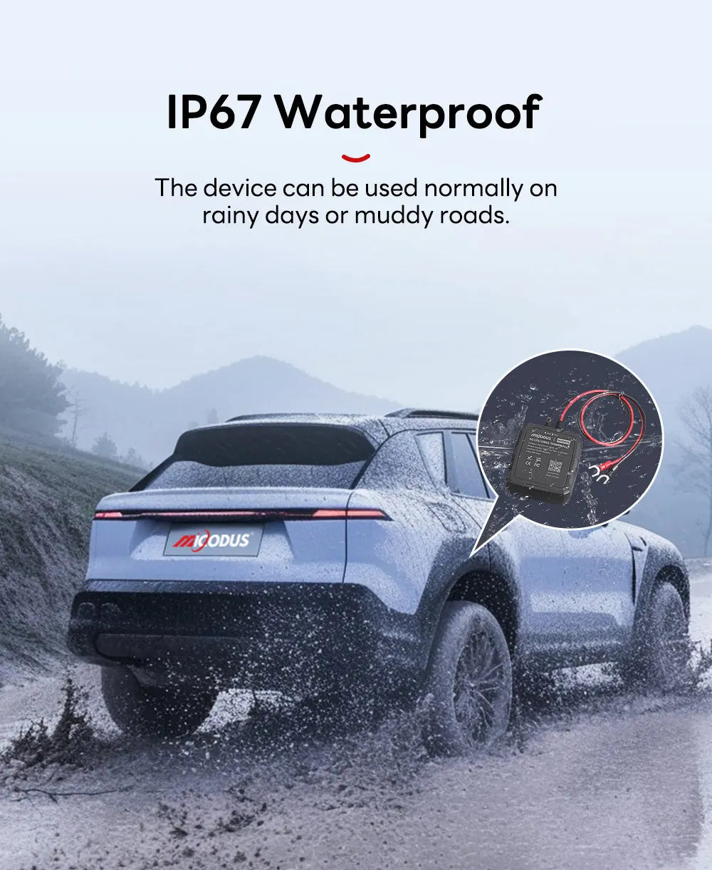 IP67 vodeodolný GPS tracker do auta 4G plug-and-play proti krádeži real-time poloha mini gps sledovacie zariadenie MiCODUS MV880G