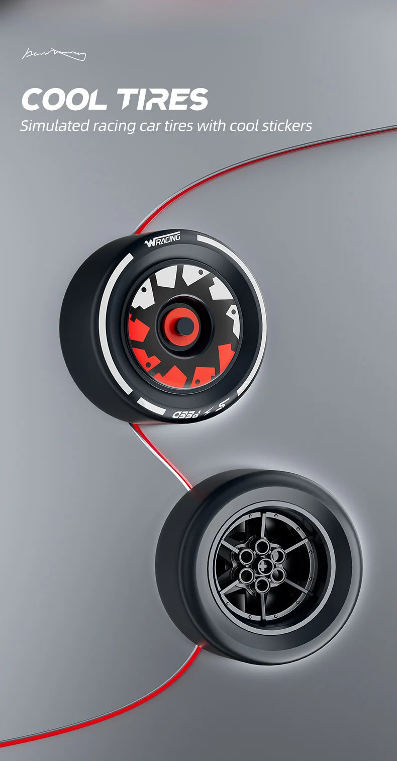 1:8 Race Cars 1770PCS Building Set – Collectible Model Car Kit