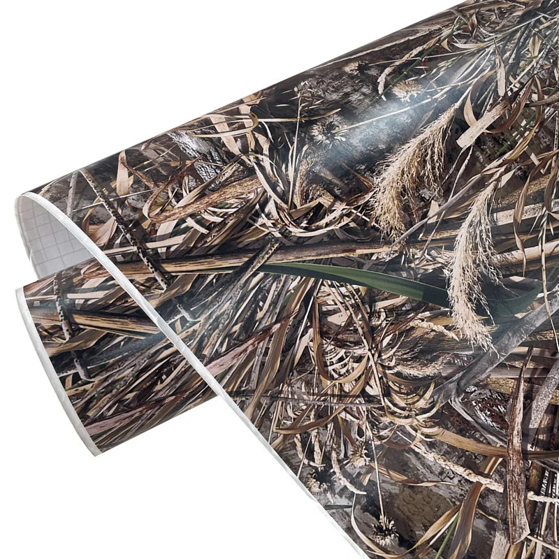 Premium Wasserdicht Tarnmuster Jungle Woodland Vinyl-Folie Rolle DIY Selbstklebende Abziehaufkleber Luftablass