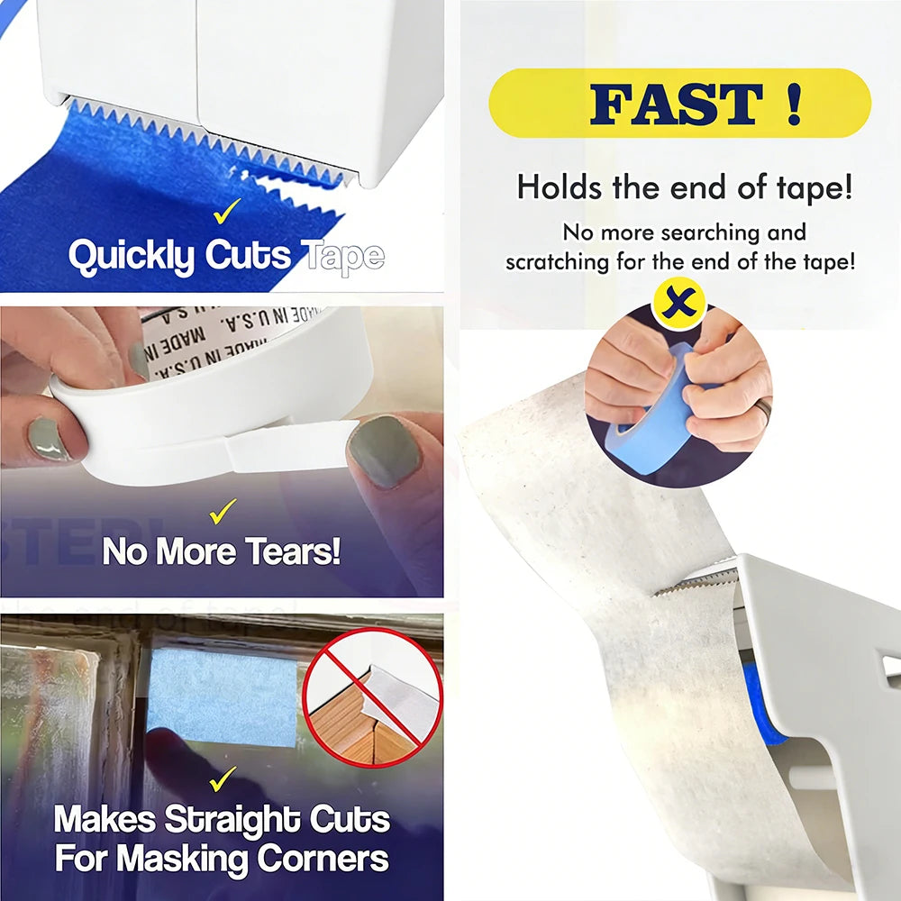 Painter's Tape Applicator - Tool and Tape Options