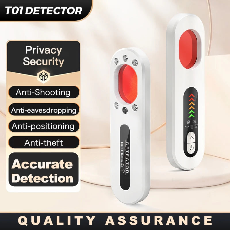 Smart Detector with Night Vision, LED Display, GPS Tracking and Camera Detection