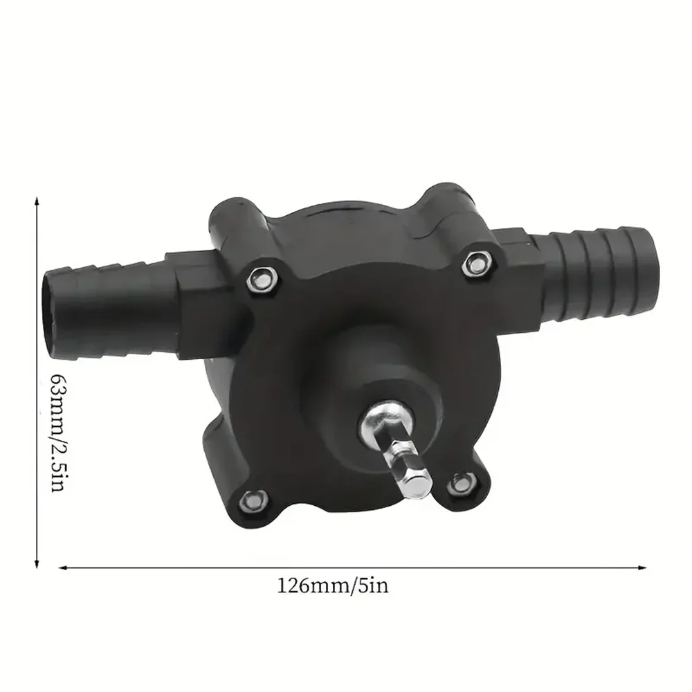 Drill-Powered Water Transfer Pump