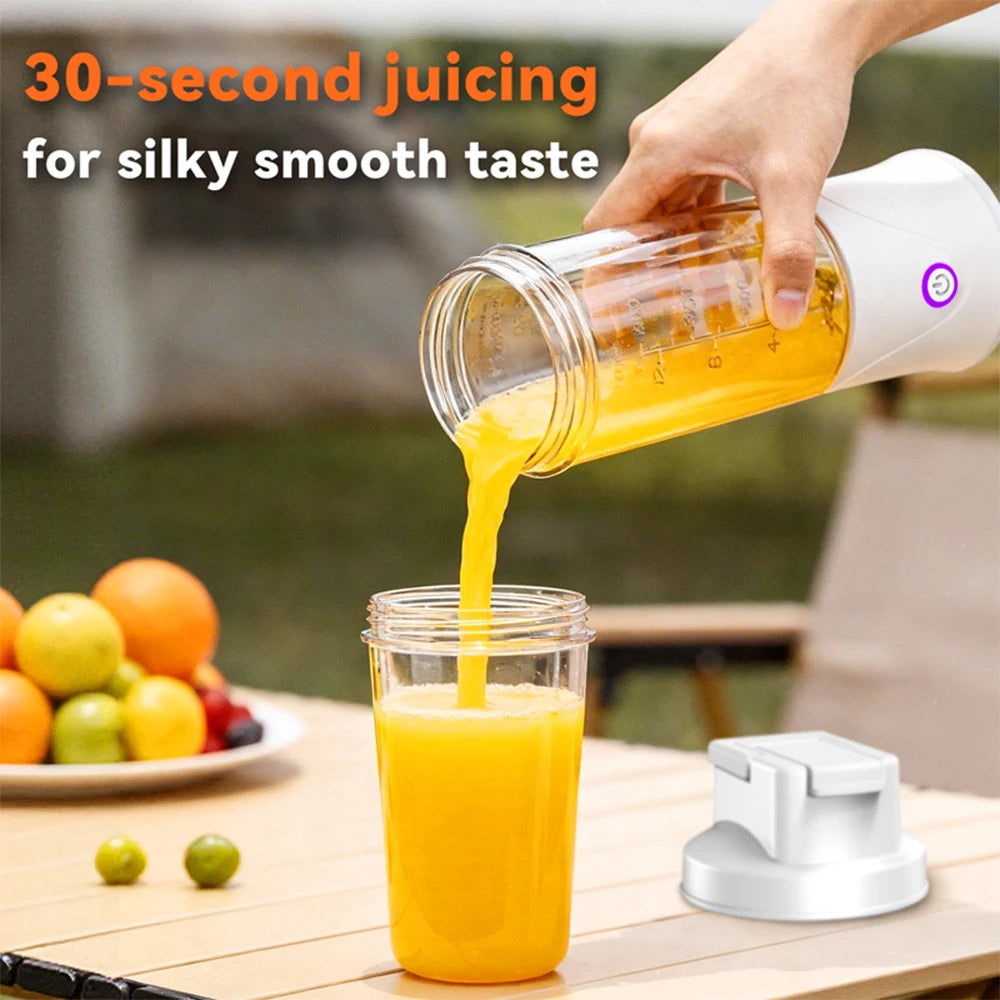 USB-C Rechargeable Portable Blender Cup, 450 ml