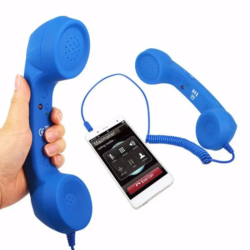 Retro Telephone Handset with 3.5mm Plug