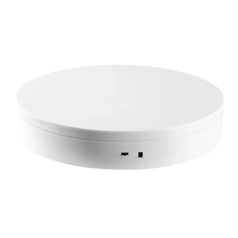Platou rotativ motorizat pentru expunere, cu plăci de 14, 20 și 25 cm