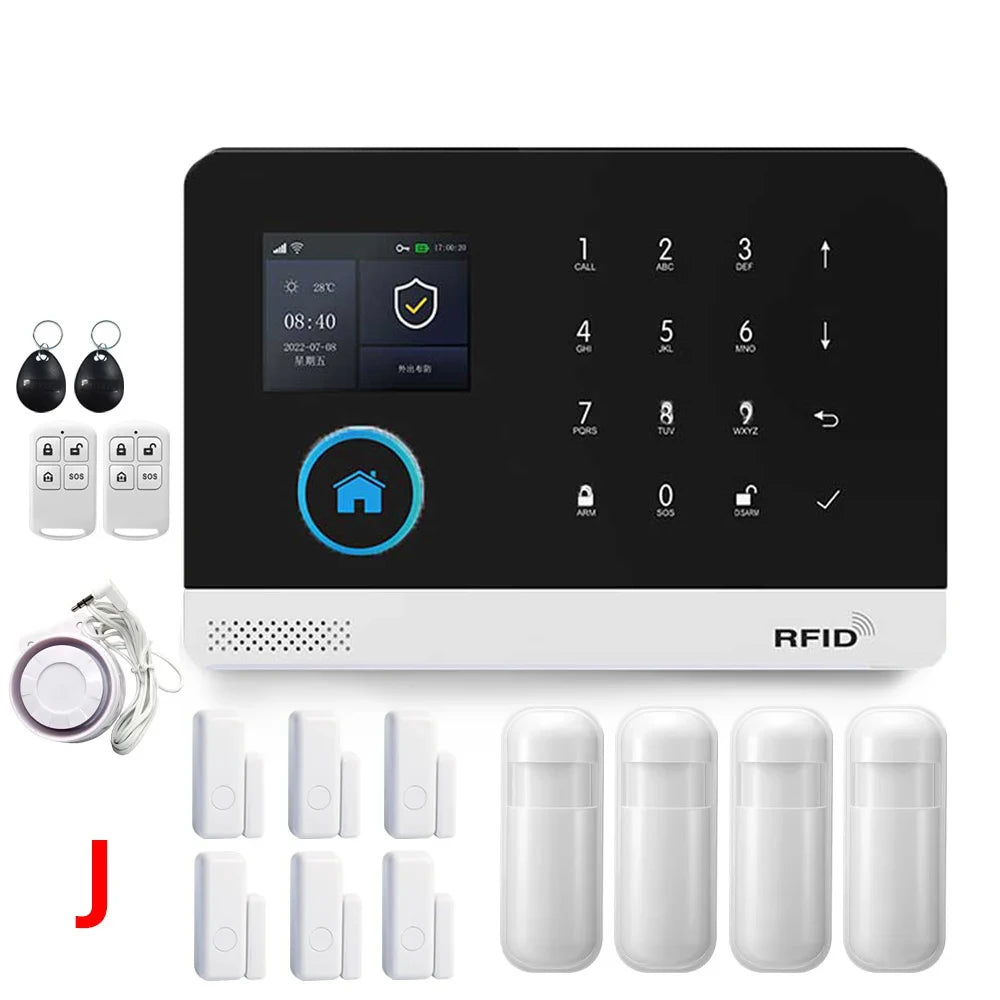 PG-103 Wi-Fi/GSM Home Alarm System - Kit Options