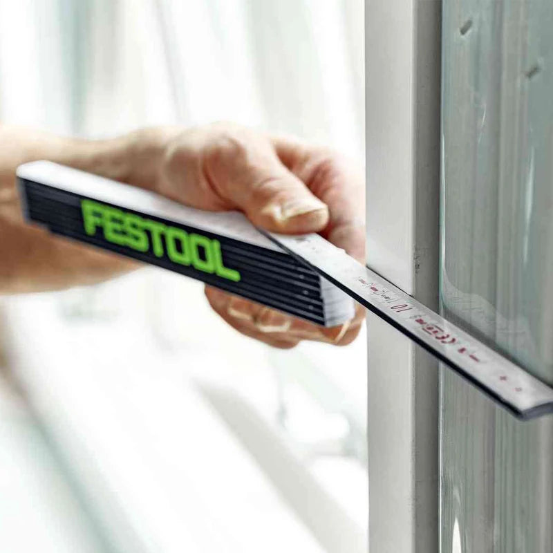 2-Metre Wooden Folding Ruler, 10 Sections