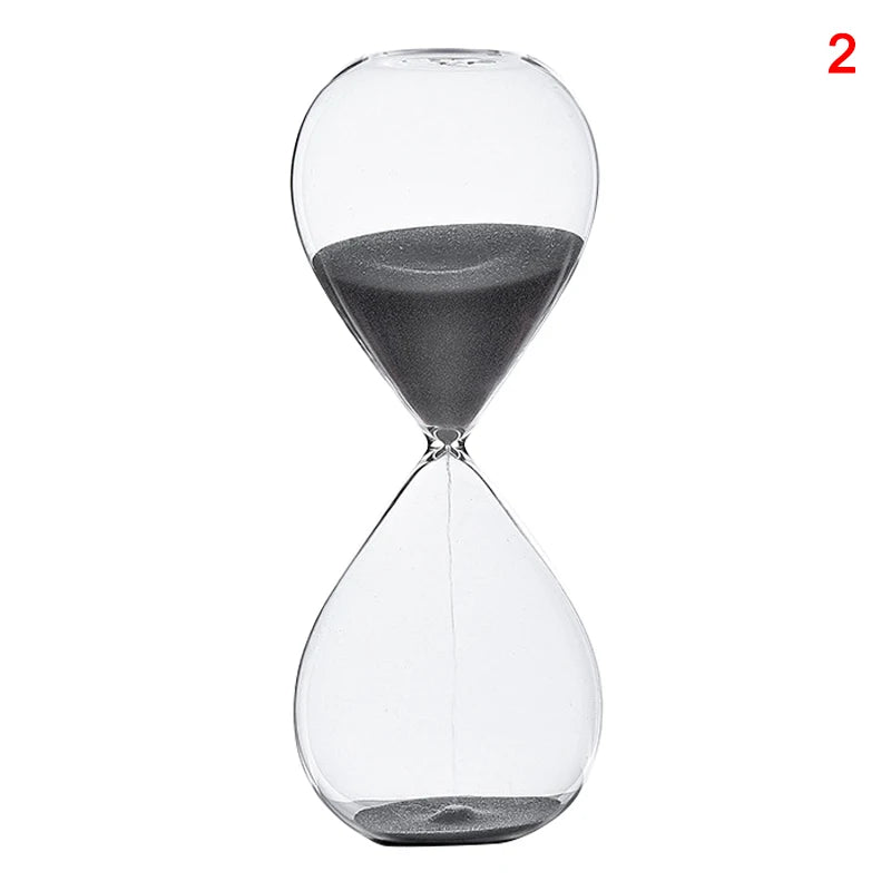 Timeglas i glas, 5 eller 30 minutter