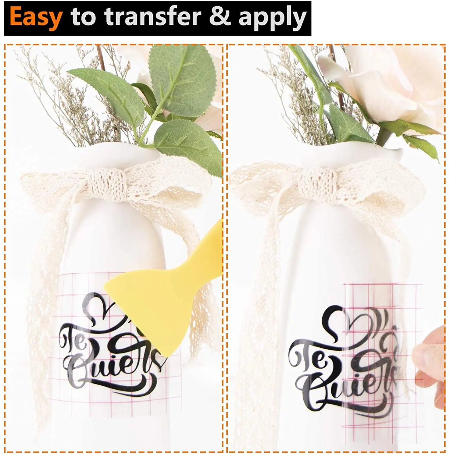 Glossy Permanent Adhesive Vinyl Roll for Crafts