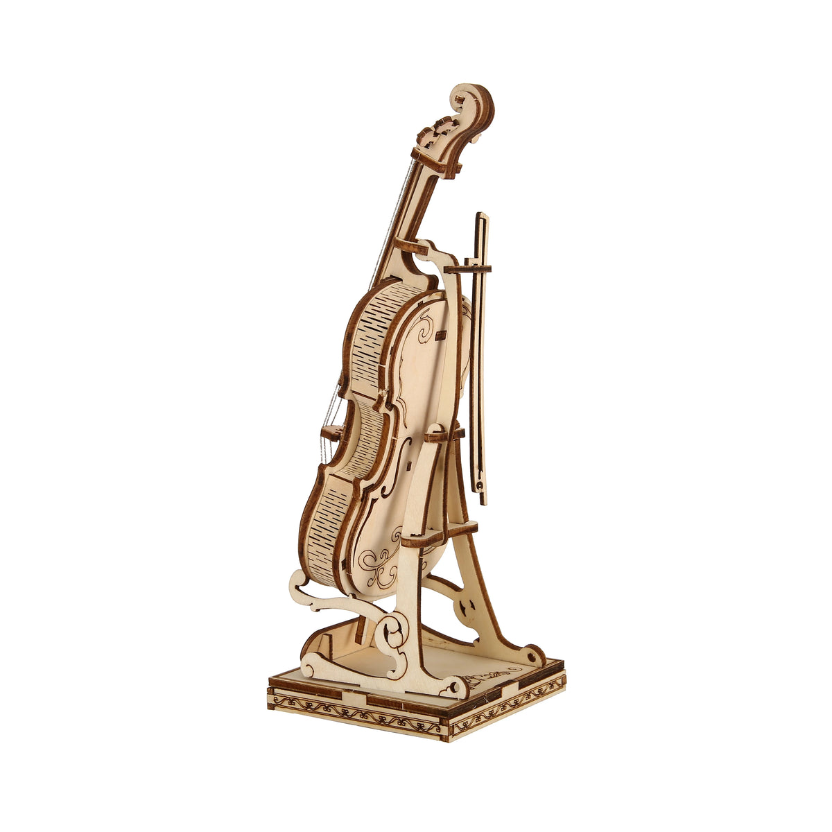 Violin Wooden 3D Puzzle Model