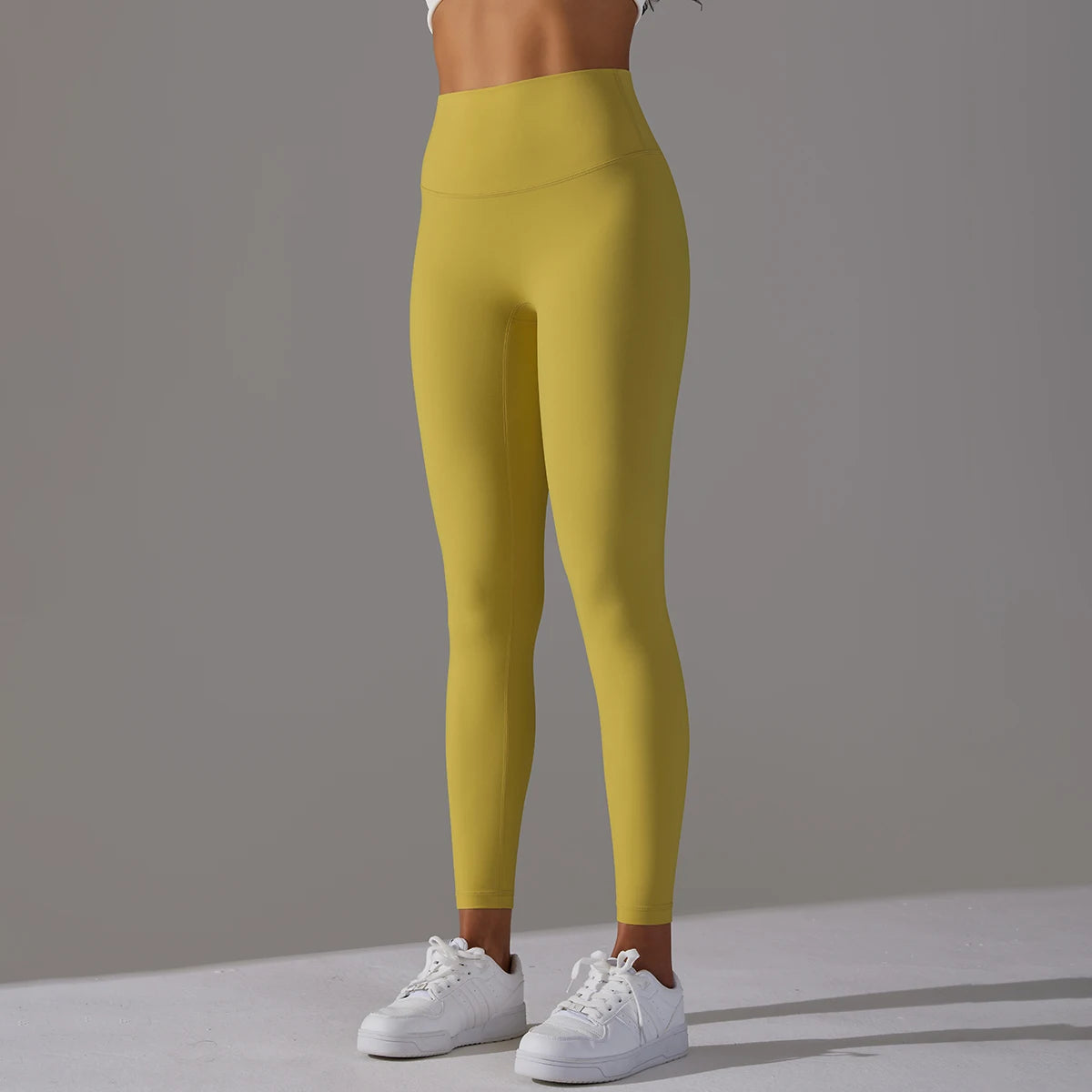 Damens High-Waist Stretch-Leggings