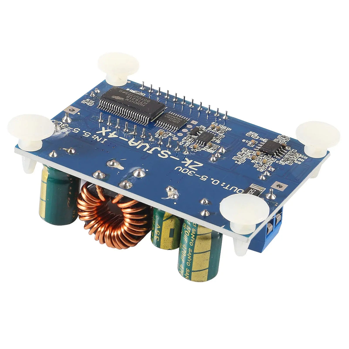 Adjustable DC Buck-Boost Converter with LCD