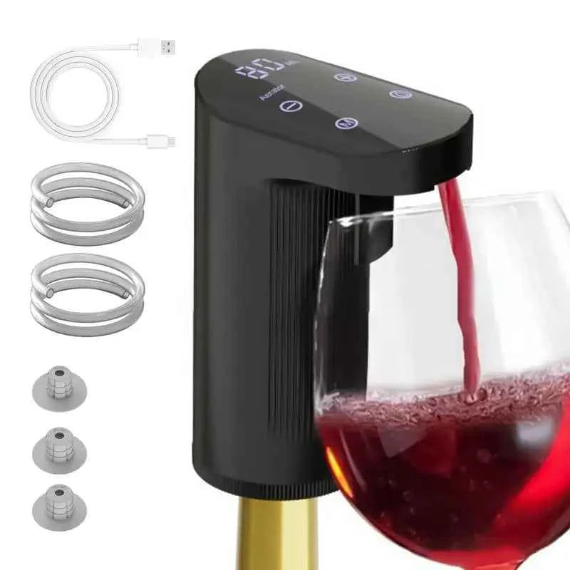 Electric Wine Aerator and Bottle Dispenser