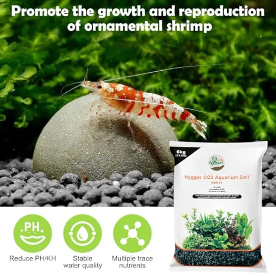 Aquarium Plant Substrate 19.8lb – No Wash Aquascaping Base
